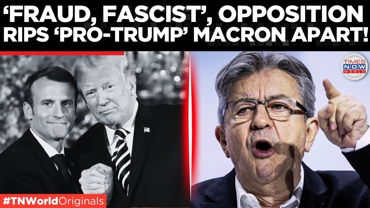 'LEAVE NOW!': Macron Shamed as France Rebels Over Pro-Trump Stand