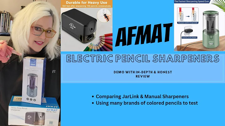 Afmat Demo & In-Depth Review #pencilsharpener #coloredpencils #coloring