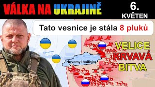 6.květen: Ukrajinci zničili 314 tanků a BVP v bitvě o Novomykhailivku