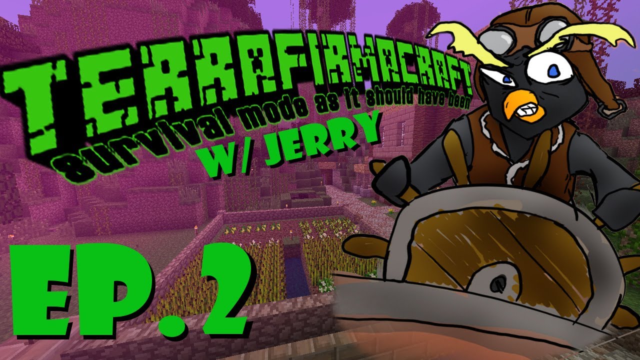 TerraFirmaCraft Introduction w/ Jerry Episode 2 Pit Kilns and