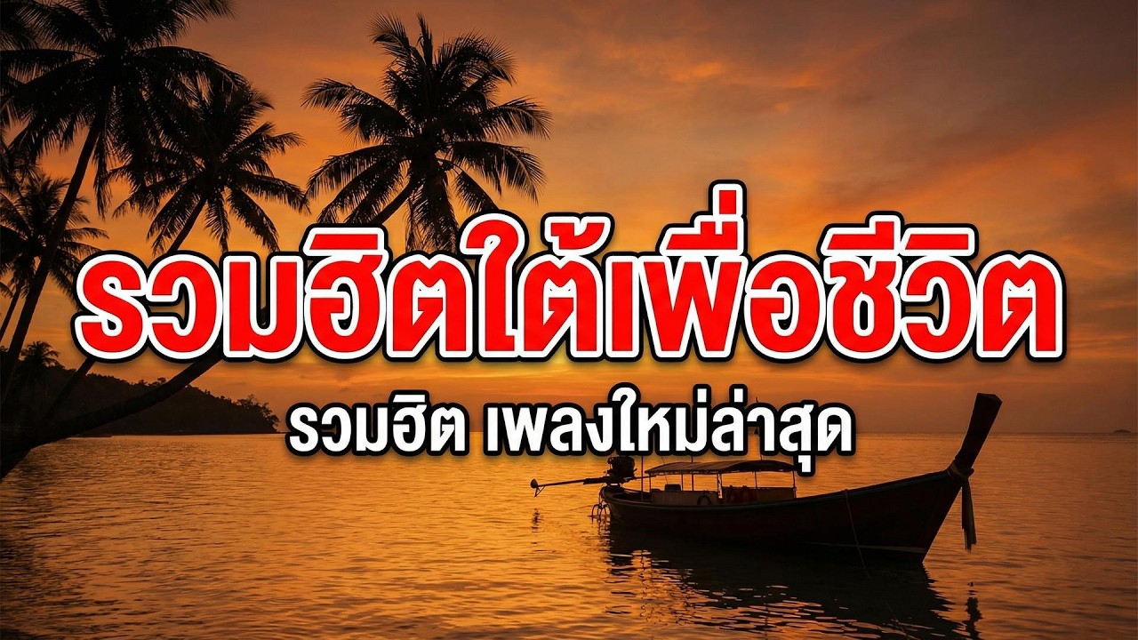 🎧รวมเพลงใต้เพื่อชีวิต - ใหม่ล่าสุด ฟังเพลินยาวๆ ไม่มีโฆษณษาคั่นบ่อย -  Vol.20
