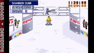 Game Boy Advance - ESPN Winter X Games Snowboarding 2002 © 2002 Konami - Gameplay