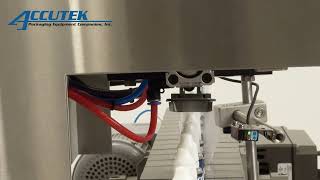 Accutek Shrink Sleeve Labeler | Automated Sleeving Machine for Bottles