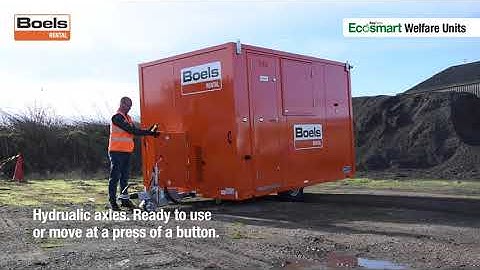 Boels Rental Ecosmart - Mobile Welfare Unit