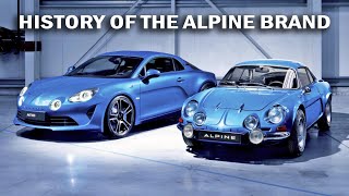 HISTORY OF THE ALPINE BRAND - 66 years
