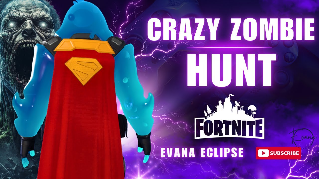 Crazy Zombie Hunt !!!! | Zombie Farm| Slurp Rippley | Fortnite