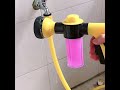 High-Pressure Rotating Brush, The Fastest Way to Wash Your Car!