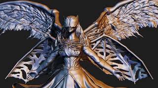 zbrush sculpting mythical creature-Turntable