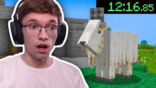Pro Minecraft Speedrunner plays NEW 1.17 Caves and Cliffs Update!