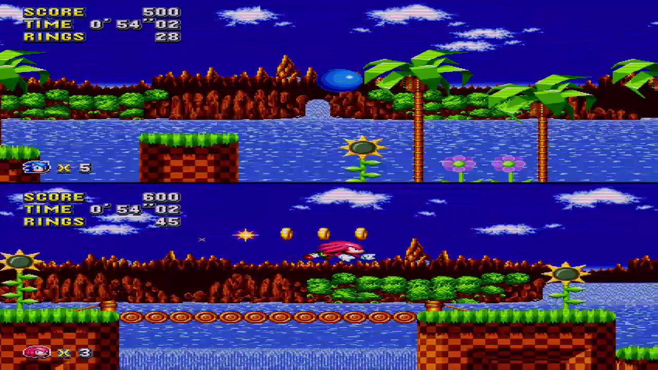 sonic mania 2 player