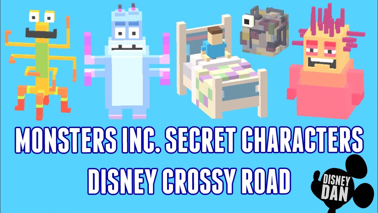 how to unlock all characters in disney crossy road