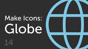 How to Make a Globe Icon  | Make Icons 14