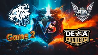 THE FINAL VERDICT! EVOS vs DEWA | MPL ID S16 Week 9 Day 3 Highlights (Match 2)