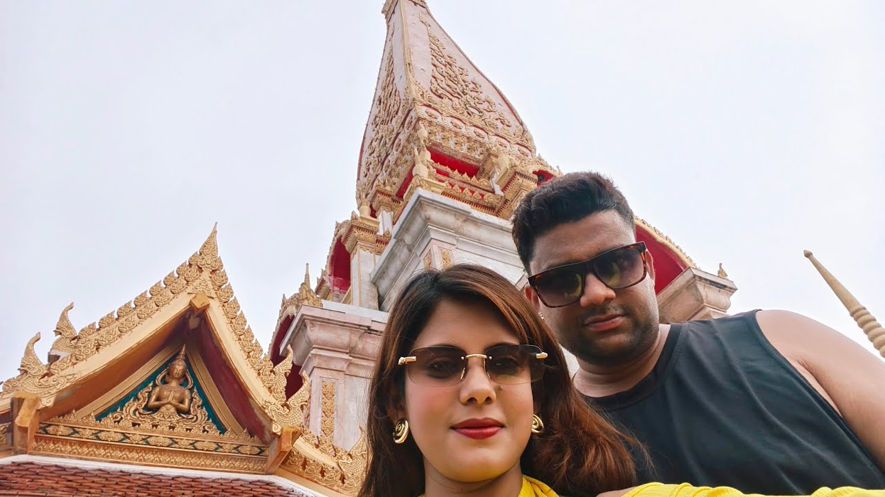 Phuket Temple ಒಳಗೆ ಏನಿದೆ? Let’s See! #kannada #vlog #kannadacouple #vlogger #thailand #phuket 