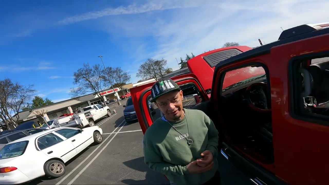 Esto paso en el evento de revision mecanica en gilroy 