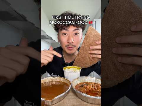 American Tries Moroccan Food For The First Time Morocco Northafrica Fyp Foryoupage Shorts