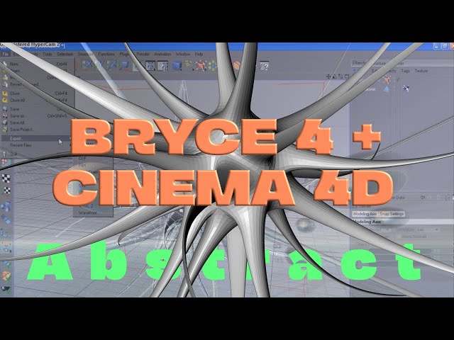 「Bryce 4」と「Bryce World Studio」 Surreal Retro CGI: Bryce 4.0 & C4D R9 - YouTube