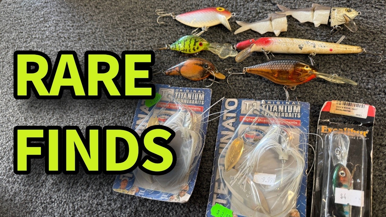 Vintage Bass Lure Haul (1990s Finds) | Did I Get a Good Deal?