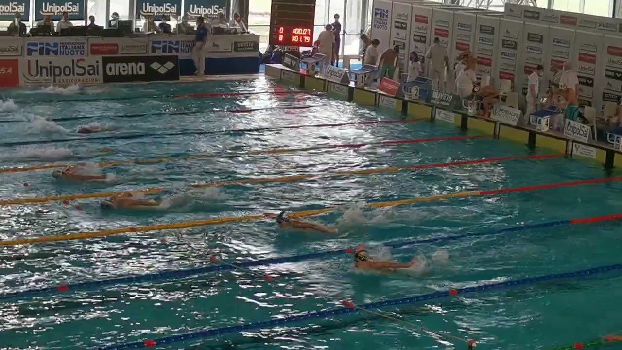 200 farfalla ragazzi 2006 Criteria 2022 1° Ragaini 2° palmisani 3° Vergine