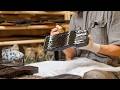 The process of making "geta", a beautiful traditional Japanese footwear 下駄 できるまで