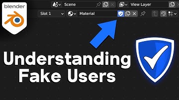 Understanding Fake Users in Blender 🛡️