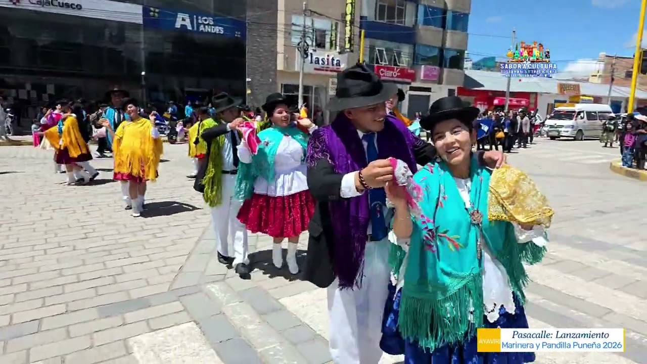 FERPAP | PASACALLE: LANZAMIENTO DE MARINERA Y  PANDILLA PUNEÑA - AYAVIRI 2026
