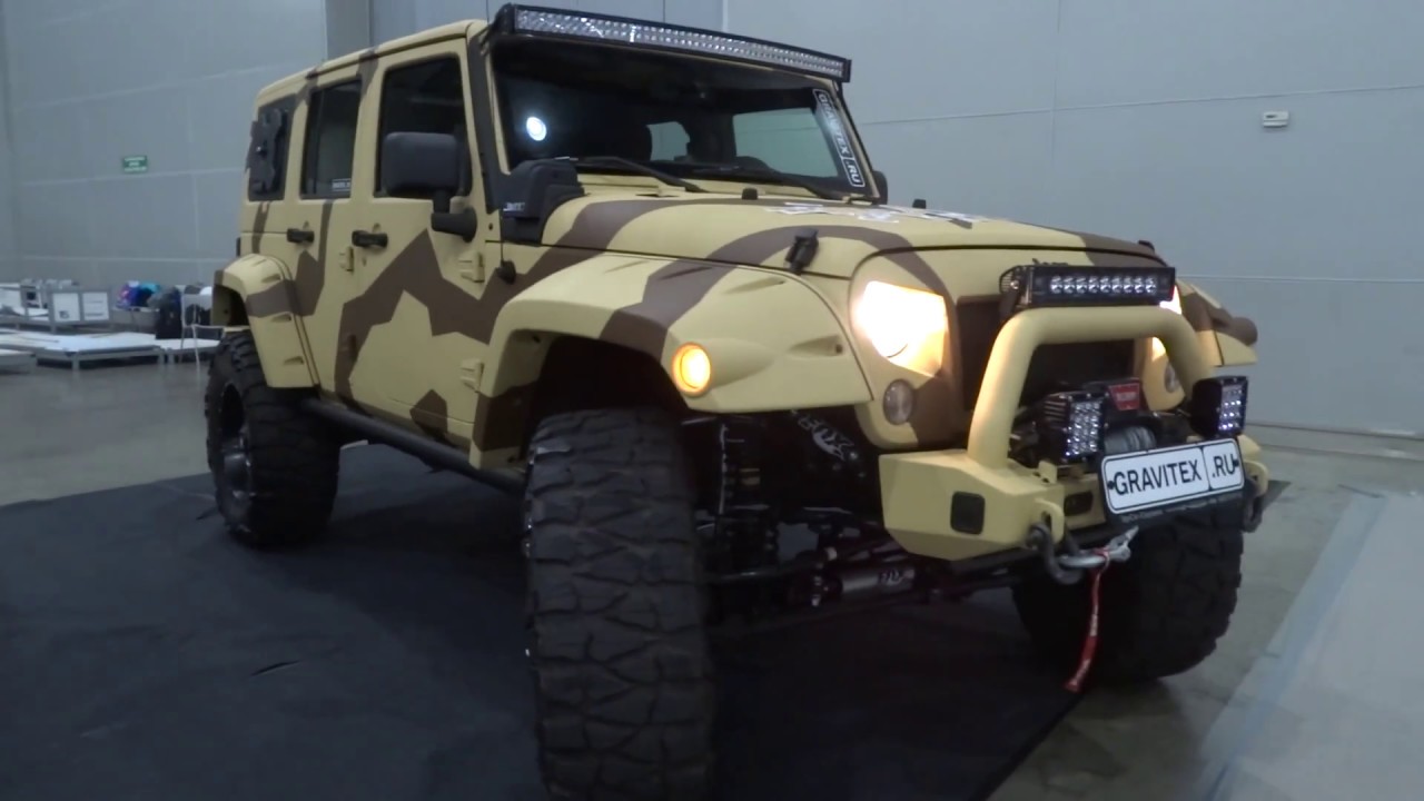 Jeep Wrangler Rubicon final video RAPTOR U-POL GRAVITEX.RU ...