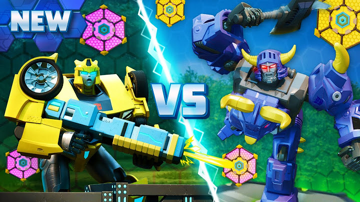 Transformers: CYBERWORLD | Bumblebee and Megatron Team Up in Target Challenge | E02