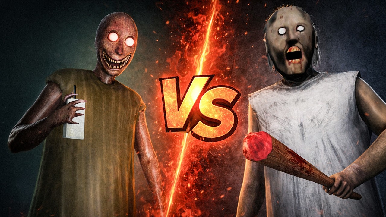 GRANNY VS GRANNY'NİN KARDEŞİ - Granny Remake Angry