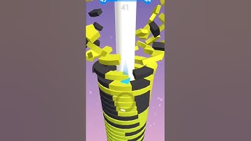 Stack ball #level 43 #gameplay #shorts subscribe my chanel