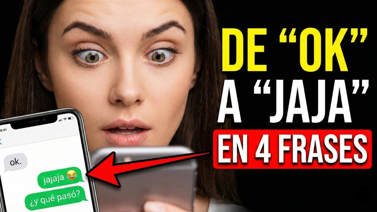 Si te responde “Ok” o seco, DILE ESTO (Y mira cómo cambia)