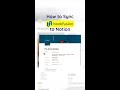 Sync BookFusion to Notion Automatically ⚡📚