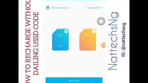 RECHARGE YOUR PHONE WITH APP INSTEAD DIALING USSD CODE