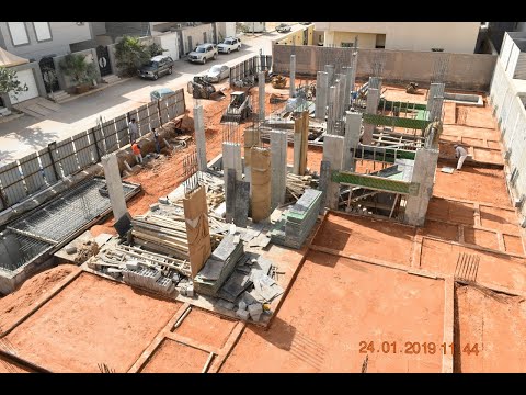 الفرق بين الردم بالرمل الأحمر و الصب بيز