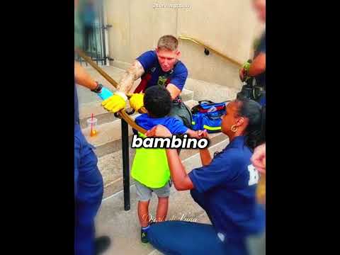 🚒👦 I Vigili del Fuoco Salvano un Bambino Intrappolato