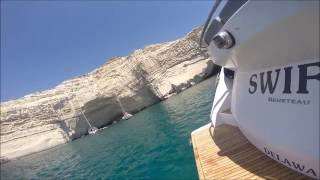 Milos and Santorini by Swift