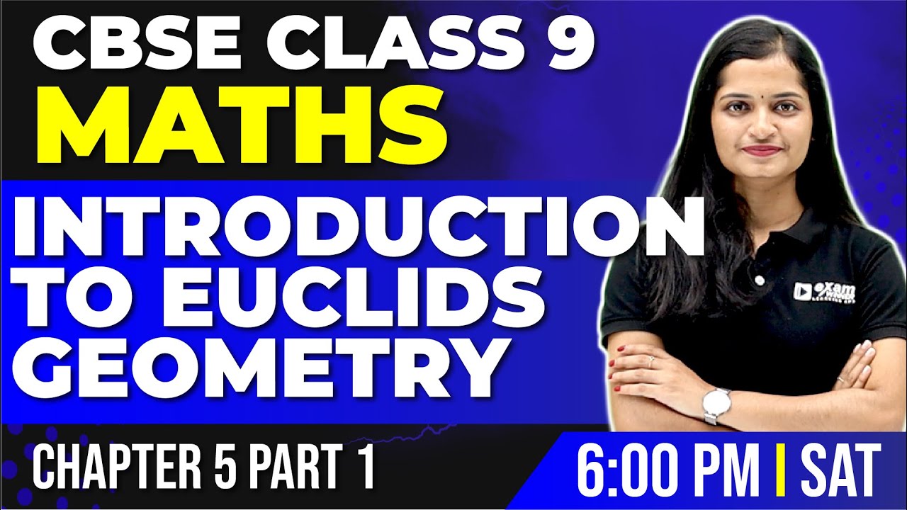 Cbse class 9 maths introduction to euclids geometry part 1 chapter