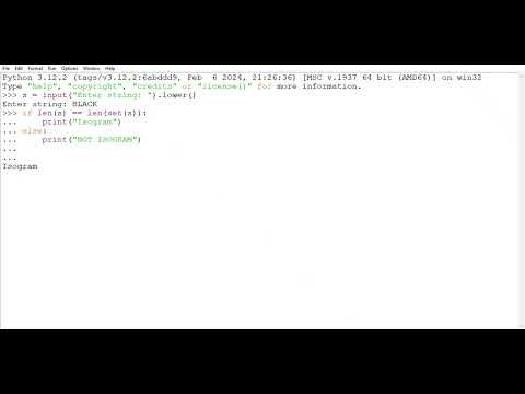 Python program : WAP in string to check isogram or not 