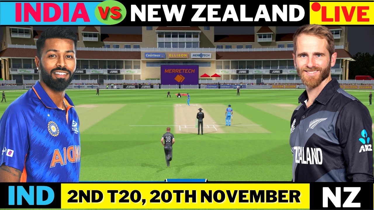 Second T20 India Vs New Zealand