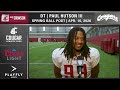 WSU Football: DT's Coach Eti Ena | DT Paul Hutson III | TE Beau Baker | Spring Ball Post | 4/16/26