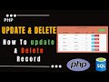 How To Update & Delete Record From SQL Database|Get Knowledge