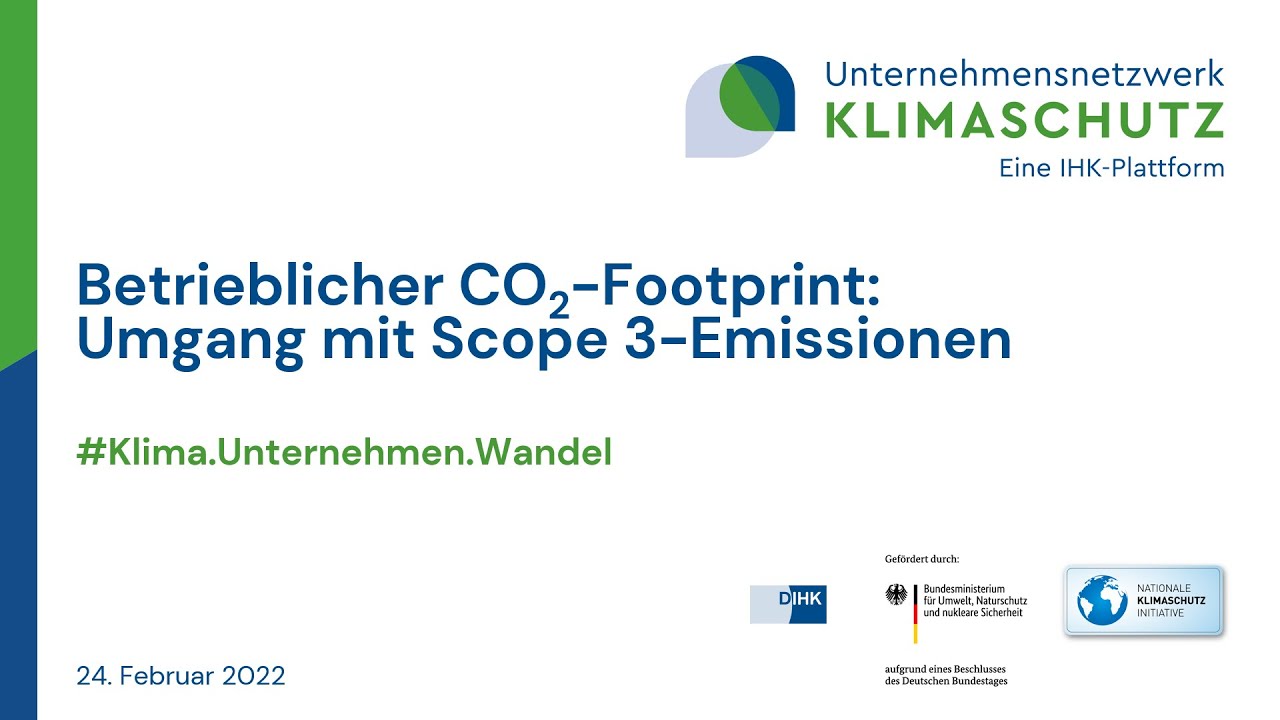 Betrieblicher CO2-Footprint: So bilanzieren Sie Scope-3-Emissionen