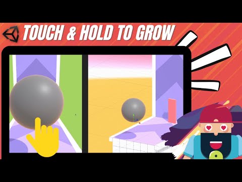 Unity3D Touch and Hold: Scaling and Launching Objects to the Sky