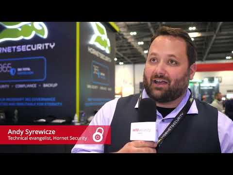 #infosec22 We find out about Hornet Security's email security and total protection enterprise backup