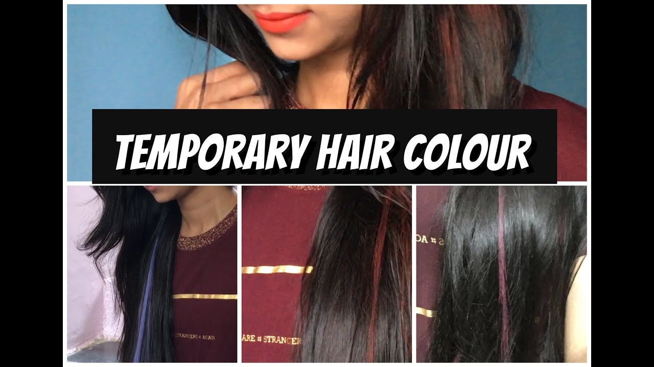 TEMPORARY HAIR COLOUR HAIR EXTENSIONS LIPSTICK HAIR COLOUR YouTube