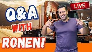 Q&A WITH RONEN!