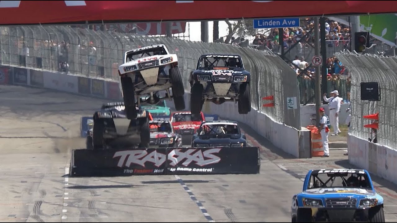 2015 Long Beach Stadium SUPER Trucks CBS Sports YouTube