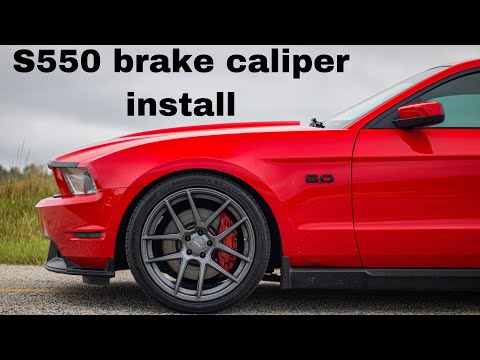 S197 Gets S550 4 Piston calipers!!