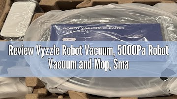 Review Vyzzle Robot Vacuum, 5000Pa Robot Vacuum and Mop, Smart Navigation, Ultra Slim Robot Vacuum C