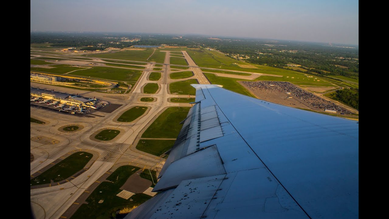 DELTA | BOEING 767-400ER | TAKEOFF from Detroit Metropolitan Wayne County Airport